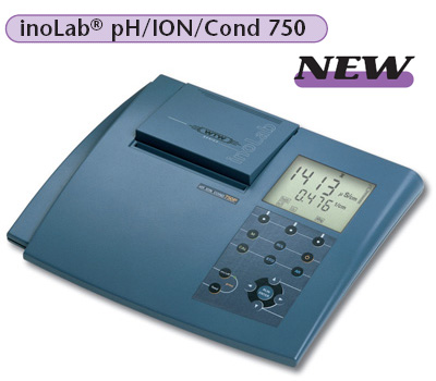 实验室pH计inoLab pH/ION/Cond 750