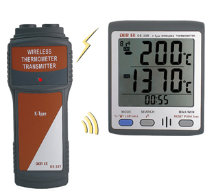 无线K-TYPE传输温度计DE-33