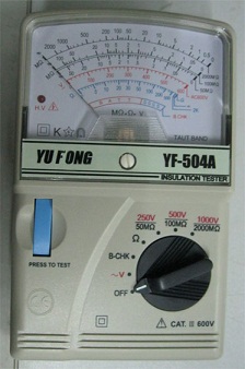 ָ��ʽ����ƾ�Ե����YF-504A