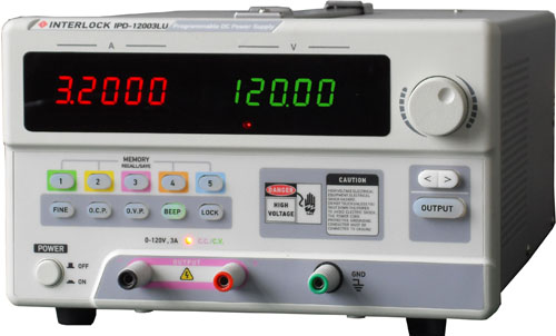 高精度可编程直流电源Interlock IPD-12003S